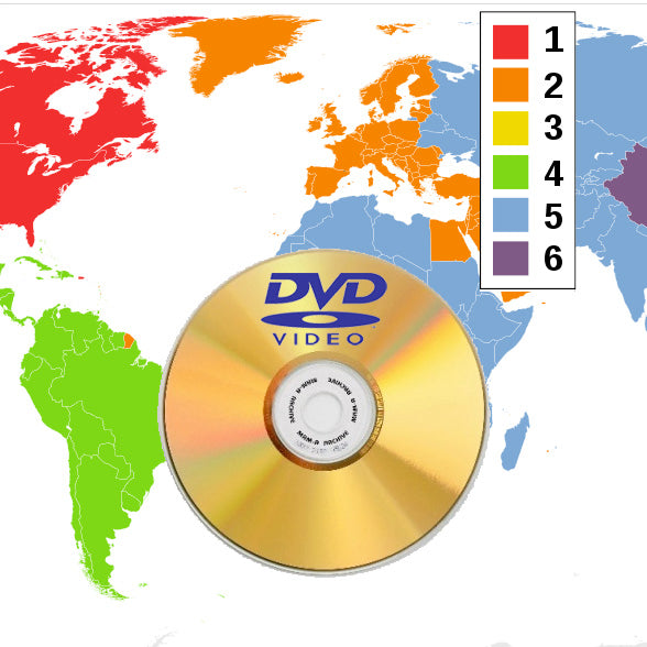 DVD Region Coding | DCL Media & Print