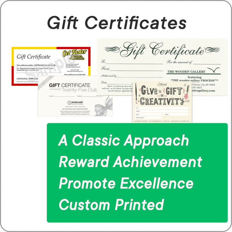 Gift Certificates