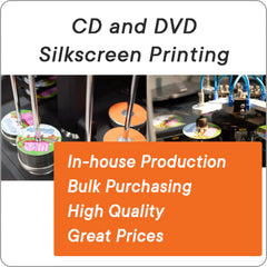 CD and DVD Silkscreen Printing