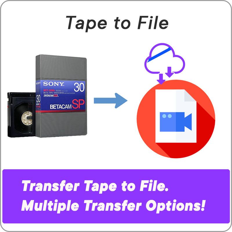 Tape to File
