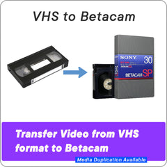 VHS to Betacam