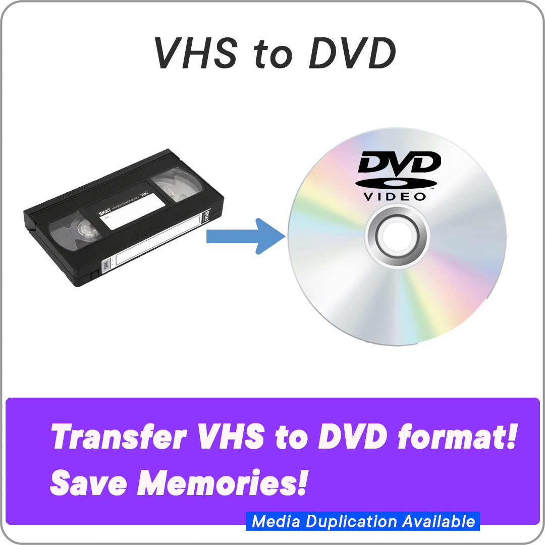 Convert VHS To Digital Service